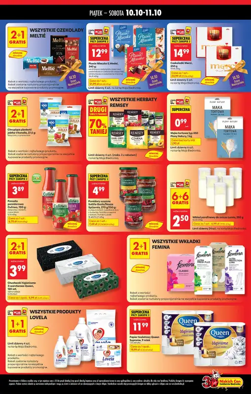 Biedronka - gazetka promocyjna Tani Weekend od piątku 10.10 do soboty 11.10 - strona 2