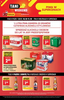 Biedronka - gazetka promocyjna Tani Weekend od piątku 10.10 do soboty 11.10 - strona 3