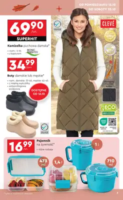 Biedronka - gazetka promocyjna Okazje tygodnia od 13.10 od poniedziałku 13.10 do środy 29.10 - strona 7 Biedronka - gazetka promocyjna Okazje tygodnia od 13.10 od poniedziałku 13.10 do środy 29.10 - strona 7