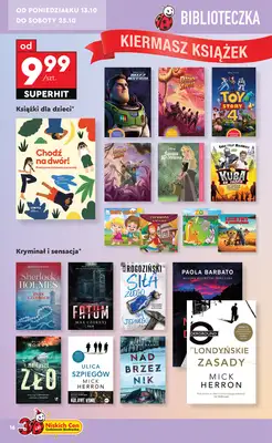 Biedronka - gazetka promocyjna Okazje tygodnia od 13.10 od poniedziałku 13.10 do środy 29.10 - strona 16 Biedronka - gazetka promocyjna Okazje tygodnia od 13.10 od poniedziałku 13.10 do środy 29.10 - strona 16