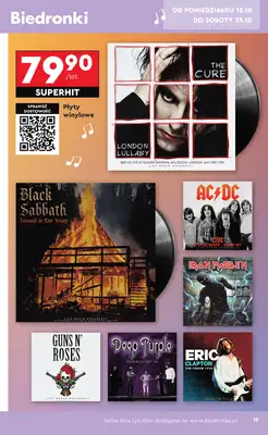 Biedronka - gazetka promocyjna Okazje tygodnia od 13.10 od poniedziałku 13.10 do środy 29.10 - strona 19 Biedronka - gazetka promocyjna Okazje tygodnia od 13.10 od poniedziałku 13.10 do środy 29.10 - strona 19