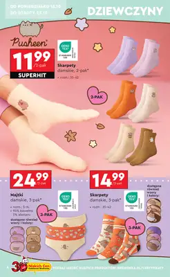 Biedronka - gazetka promocyjna Okazje tygodnia od 13.10 od poniedziałku 13.10 do środy 29.10 - strona 4 Biedronka - gazetka promocyjna Okazje tygodnia od 13.10 od poniedziałku 13.10 do środy 29.10 - strona 4