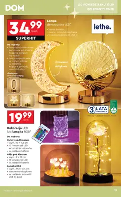 Biedronka - gazetka promocyjna Okazje tygodnia od 13.10 od poniedziałku 13.10 do środy 29.10 - strona 13 Biedronka - gazetka promocyjna Okazje tygodnia od 13.10 od poniedziałku 13.10 do środy 29.10 - strona 13