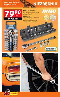 Biedronka - gazetka promocyjna Okazje tygodnia od 13.10 od poniedziałku 13.10 do środy 29.10 - strona 30 Biedronka - gazetka promocyjna Okazje tygodnia od 13.10 od poniedziałku 13.10 do środy 29.10 - strona 30