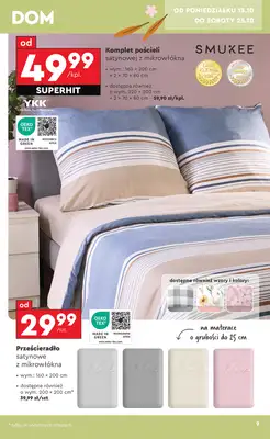 Biedronka - gazetka promocyjna Okazje tygodnia od 13.10 od poniedziałku 13.10 do środy 29.10 - strona 9 Biedronka - gazetka promocyjna Okazje tygodnia od 13.10 od poniedziałku 13.10 do środy 29.10 - strona 9