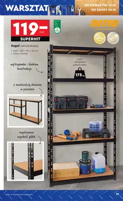 Biedronka - gazetka promocyjna Okazje tygodnia od 13.10 od poniedziałku 13.10 do środy 29.10 - strona 35 Biedronka - gazetka promocyjna Okazje tygodnia od 13.10 od poniedziałku 13.10 do środy 29.10 - strona 35