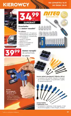 Biedronka - gazetka promocyjna Okazje tygodnia od 13.10 od poniedziałku 13.10 do środy 29.10 - strona 29 Biedronka - gazetka promocyjna Okazje tygodnia od 13.10 od poniedziałku 13.10 do środy 29.10 - strona 29