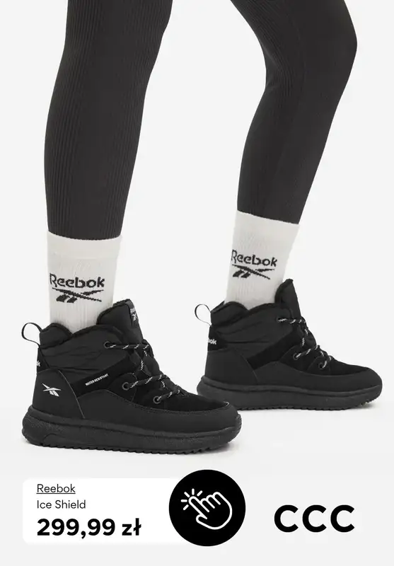 CCC - gazetka promocyjna Obuwie marki REEBOK - jesienno-zimowe od piątku 10.10  - strona 8