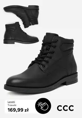 CCC - gazetka promocyjna TRZEWIKI męskie od soboty 11.10  - strona 8 CCC - gazetka promocyjna TRZEWIKI męskie od soboty 11.10  - strona 8