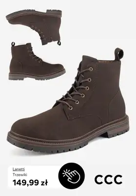 CCC - gazetka promocyjna TRZEWIKI męskie od soboty 11.10  - strona 3 CCC - gazetka promocyjna TRZEWIKI męskie od soboty 11.10  - strona 3