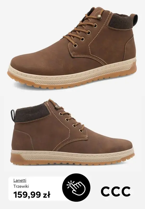 CCC - gazetka promocyjna TRZEWIKI męskie od soboty 11.10  - strona 6