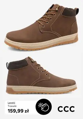 CCC - gazetka promocyjna TRZEWIKI męskie od soboty 11.10  - strona 6 CCC - gazetka promocyjna TRZEWIKI męskie od soboty 11.10  - strona 6