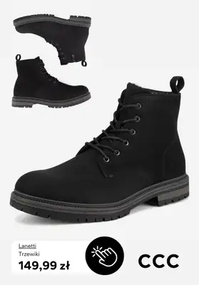 CCC - gazetka promocyjna TRZEWIKI męskie od soboty 11.10  - strona 2 CCC - gazetka promocyjna TRZEWIKI męskie od soboty 11.10  - strona 2