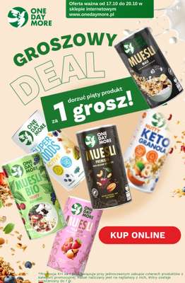 One Day More - gazetka promocyjna Promocja 4+1 od piątku 17.10 do poniedziałku 20.10