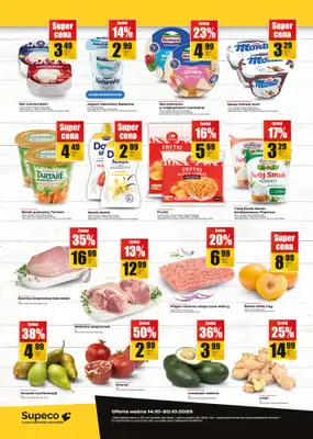 Supeco - gazetka promocyjna Targ Świeżości od wtorku 14.10 do poniedziałku 20.10 - strona 2 Supeco - gazetka promocyjna Targ Świeżości od wtorku 14.10 do poniedziałku 20.10 - strona 2