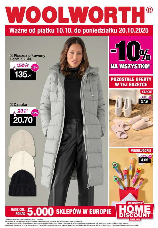 Woolworth - gazetka promocyjna Gazetka od piątku 10.10 do poniedziałku 20.10