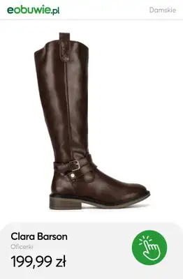 eobuwie.pl - gazetka promocyjna Stylowe kozaki damskie od piątku 10.10  - strona 3 eobuwie.pl - gazetka promocyjna Stylowe kozaki damskie od piątku 10.10  - strona 3