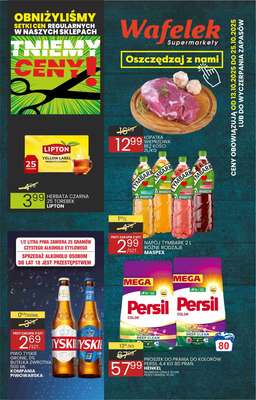 Wafelek - gazetka promocyjna Gazetka od poniedziałku 13.10 do soboty 25.10