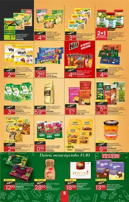 Wafelek - gazetka promocyjna Gazetka od poniedziałku 13.10 do soboty 25.10 - strona 5 Wafelek - gazetka promocyjna Gazetka od poniedziałku 13.10 do soboty 25.10 - strona 5