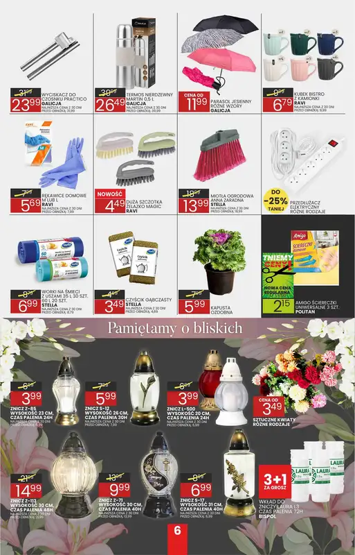 Wafelek - gazetka promocyjna Gazetka od poniedziałku 13.10 do soboty 25.10 - strona 6