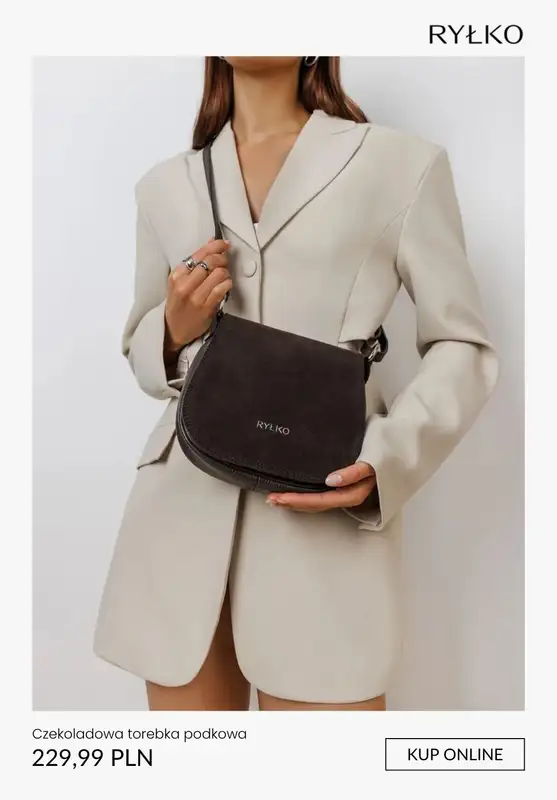 Ryłko - gazetka promocyjna Torebki w odcieniach ciemnego brązu od piątku 10.10  - strona 5