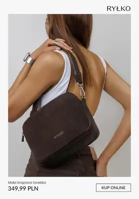 Ryłko - gazetka promocyjna Torebki w odcieniach ciemnego brązu od piątku 10.10  - strona 9