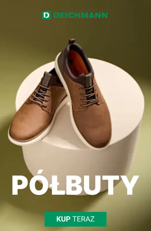 Deichmann - gazetka promocyjna Półbuty męskie na jesień  