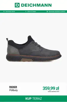 Deichmann - gazetka promocyjna Półbuty męskie na jesień od piątku 10.10  - strona 8 Deichmann - gazetka promocyjna Półbuty męskie na jesień od piątku 10.10  - strona 8