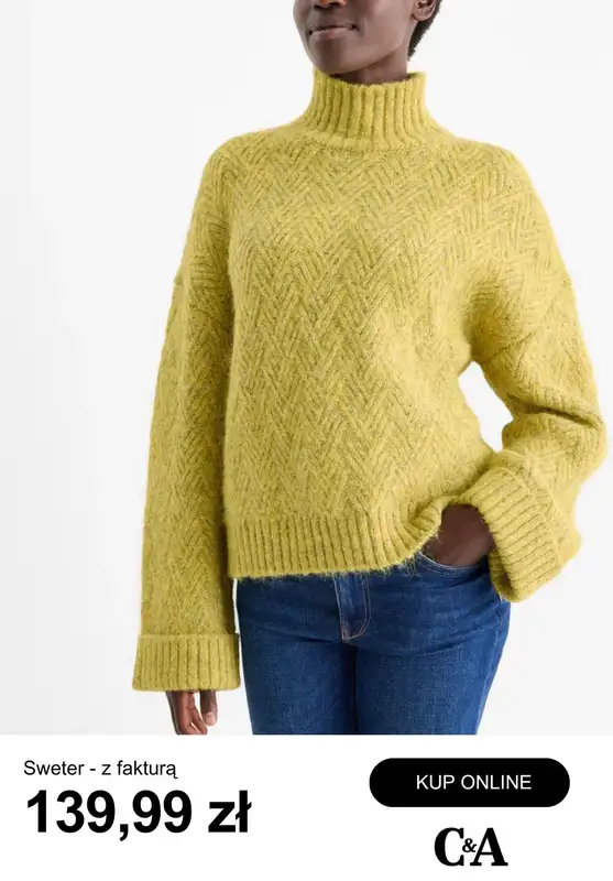 C&A - gazetka promocyjna Odzież z dzianiny od 59,99 zł od piątku 10.10  - strona 11