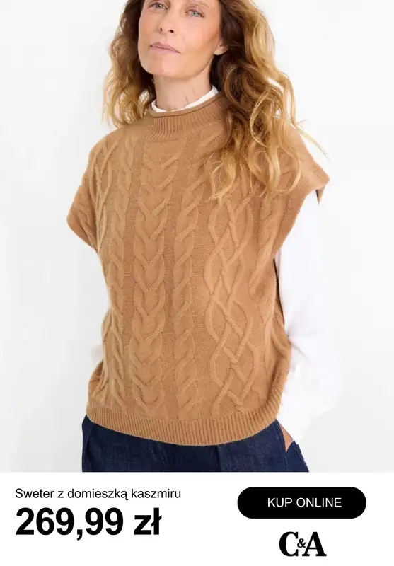 C&A - gazetka promocyjna Odzież z dzianiny od 59,99 zł od piątku 10.10  - strona 4