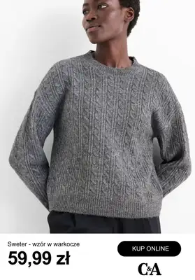 C&A - gazetka promocyjna Odzież z dzianiny od 59,99 zł od piątku 10.10  - strona 2 C&A - gazetka promocyjna Odzież z dzianiny od 59,99 zł od piątku 10.10  - strona 2