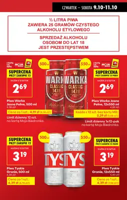 Biedronka - gazetka promocyjna Od czwartku od czwartku 09.10 do środy 15.10 - strona 17