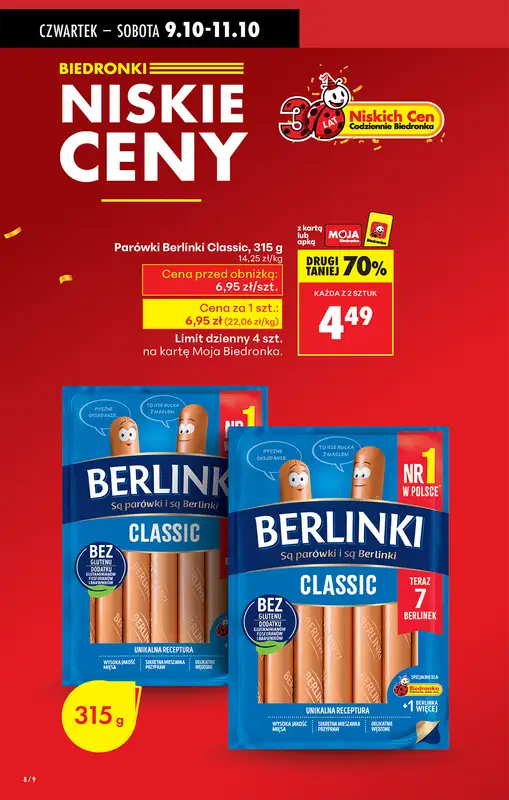 Biedronka - gazetka promocyjna Od czwartku od czwartku 09.10 do środy 15.10 - strona 12