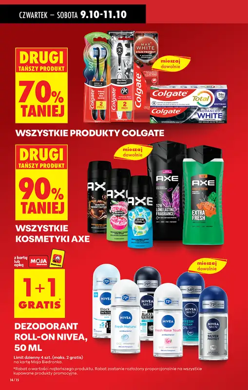 Biedronka - gazetka promocyjna Od czwartku od czwartku 09.10 do środy 15.10 - strona 18