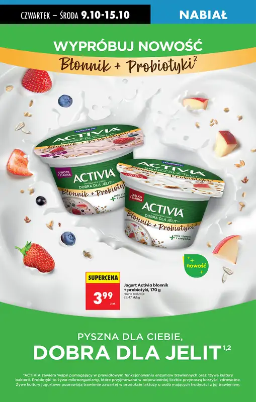 Biedronka - gazetka promocyjna Od czwartku od czwartku 09.10 do środy 15.10 - strona 50