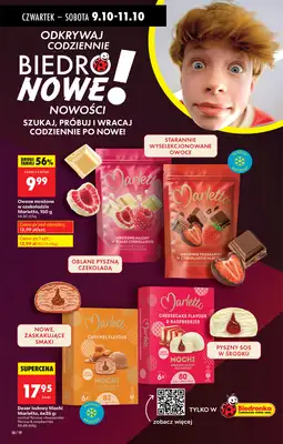 Biedronka - gazetka promocyjna Od czwartku od czwartku 09.10 do środy 15.10 - strona 22