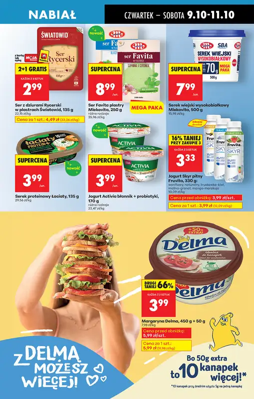 Biedronka - gazetka promocyjna Od czwartku od czwartku 09.10 do środy 15.10 - strona 49