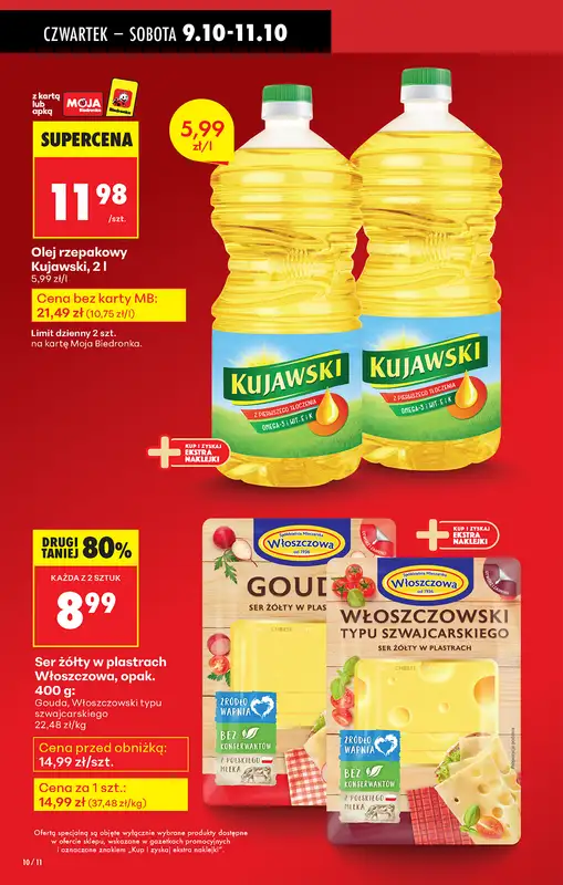 Biedronka - gazetka promocyjna Od czwartku od czwartku 09.10 do środy 15.10 - strona 14