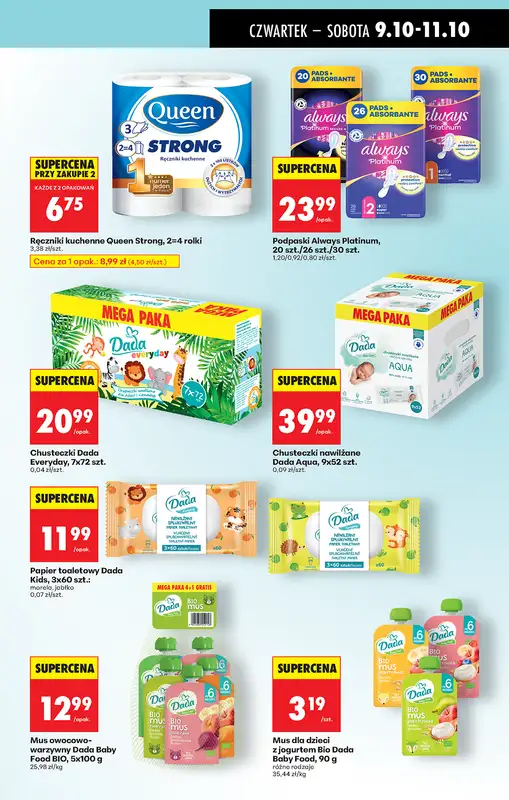 Biedronka - gazetka promocyjna Od czwartku, Z ladą tradycyjną od czwartku 09.10 do środy 15.10 - strona 73