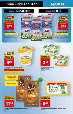 Biedronka - gazetka promocyjna Od czwartku, Z ladą tradycyjną od czwartku 09.10 do środy 15.10 - strona 48
