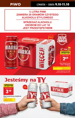 Biedronka - gazetka promocyjna Od czwartku, Z ladą tradycyjną od czwartku 09.10 do środy 15.10 - strona 69