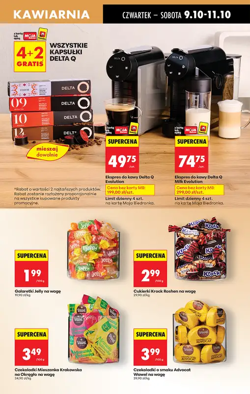 Biedronka - gazetka promocyjna Od czwartku, Z ladą tradycyjną od czwartku 09.10 do środy 15.10 - strona 59