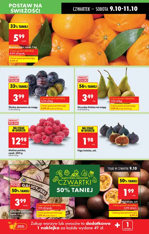 Biedronka - gazetka promocyjna Od czwartku, Z ladą tradycyjną od czwartku 09.10 do środy 15.10 - strona 23