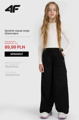 4F - gazetka promocyjna Wyprzedaż: kolekcja dziecięca do 100 zł! od piątku 10.10  - strona 8 4F - gazetka promocyjna Wyprzedaż: kolekcja dziecięca do 100 zł! od piątku 10.10  - strona 8