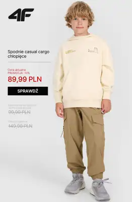 4F - gazetka promocyjna Wyprzedaż: kolekcja dziecięca do 100 zł! od piątku 10.10  - strona 10 4F - gazetka promocyjna Wyprzedaż: kolekcja dziecięca do 100 zł! od piątku 10.10  - strona 10