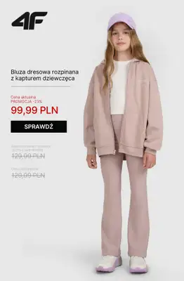 4F - gazetka promocyjna Wyprzedaż: kolekcja dziecięca do 100 zł! od piątku 10.10  - strona 11 4F - gazetka promocyjna Wyprzedaż: kolekcja dziecięca do 100 zł! od piątku 10.10  - strona 11