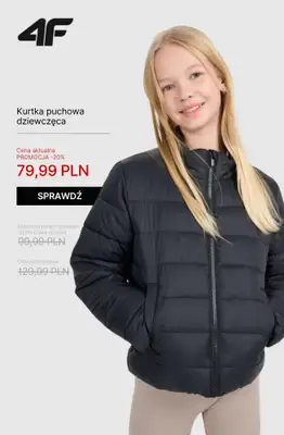 4F - gazetka promocyjna Wyprzedaż: kolekcja dziecięca do 100 zł! od piątku 10.10  - strona 4 4F - gazetka promocyjna Wyprzedaż: kolekcja dziecięca do 100 zł! od piątku 10.10  - strona 4