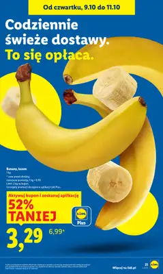 Lidl - gazetka promocyjna Oferta od czwartku od czwartku 09.10 do soboty 11.10 - strona 25 Lidl - gazetka promocyjna Oferta od czwartku od czwartku 09.10 do soboty 11.10 - strona 25