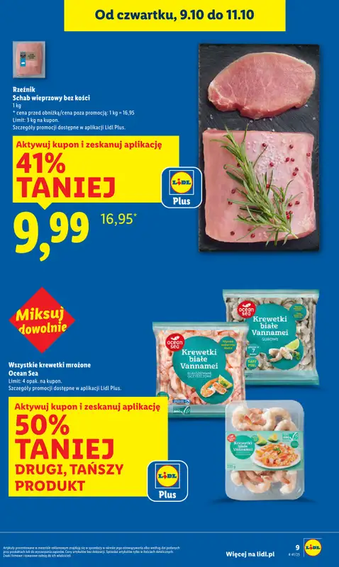 Lidl - gazetka promocyjna Oferta od czwartku od czwartku 09.10 do soboty 11.10 - strona 9