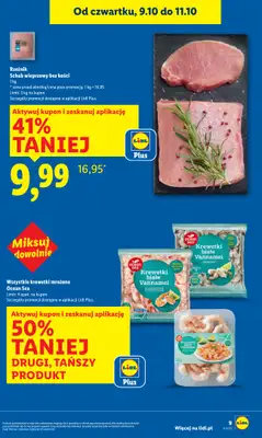 Lidl - gazetka promocyjna Oferta od czwartku od czwartku 09.10 do soboty 11.10 - strona 9 Lidl - gazetka promocyjna Oferta od czwartku od czwartku 09.10 do soboty 11.10 - strona 9